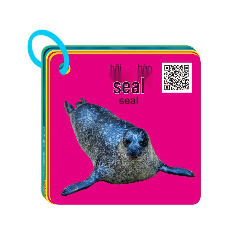 Early Learning Animal Picture Book: Toddler Literacy & Numbers Educational Toy