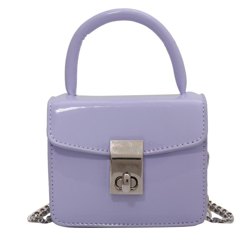 Small Square Bag Women's New Fashionable Square Chain Shoulder Bag Messenger Bag