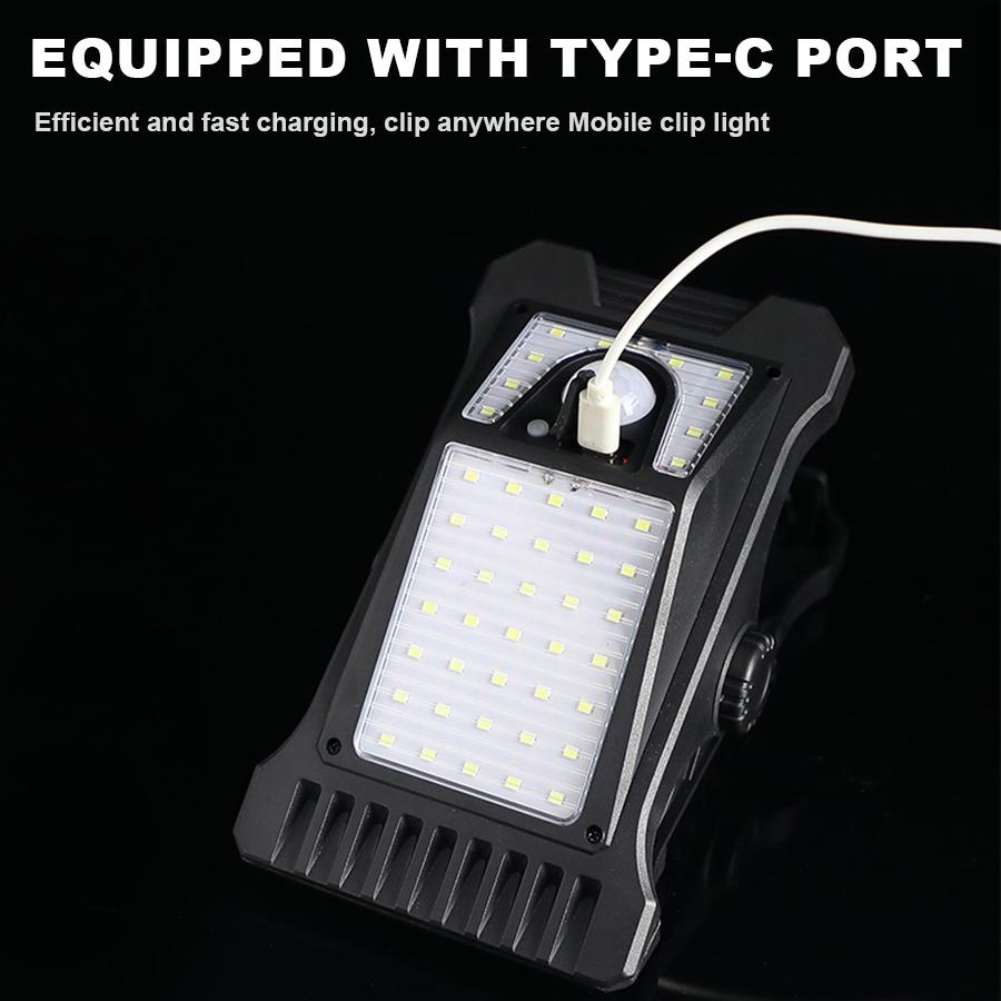 4 Styles 3 Modes LED Solar Clip Light Outdoor Portable Waterproof Body Sensor Lamp Courtyard Garden Lamp Patio Home Camping Wall Lights