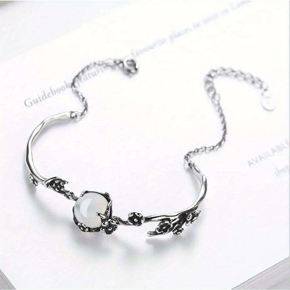 Retro Fashion Thai Bracelet Plum Blossom Chain, Women's Bracelet Jewelry Christmas