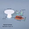 Mini Dollhouse Juice Display Tray - Handmade Decorative Table Accessory