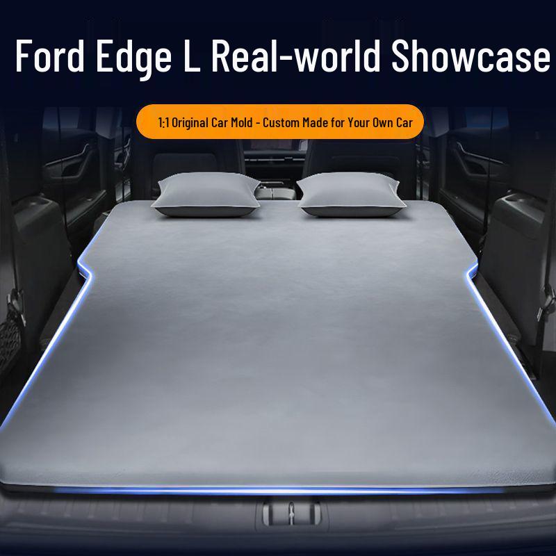 Ford Edge Automatic Inflatable Car Mattress: Rear Seat Sleeping Pad for Seven-Seater SUV