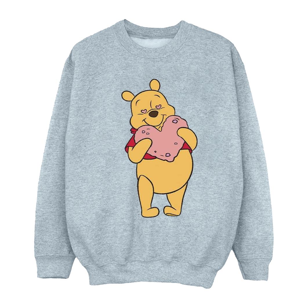 Disney Girls Winnie The Pooh Heart Eyes Sweatshirt