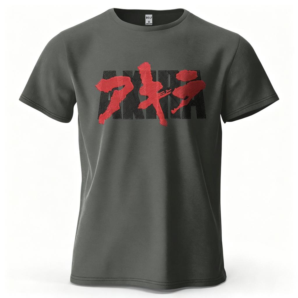 Unisex Akira Anime Tshirt Retro 90s Unisexga Graphic Print Casual Crew Neck Short Sleeve Cotton Streetwear Tee For Unisex Unisex