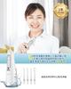 ANWALE Oral Irrigator Jet Washer with 4 Replacement Nozzles, 4 Water Flow Modes, 310ml Tank, USB Rechargeable, IPX7 Waterproof, White