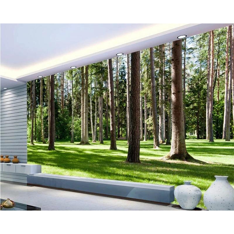 Modern Wallpaper Tree Landscape 3d Wallpaper Living Room Bedroom Wallpaper Mural