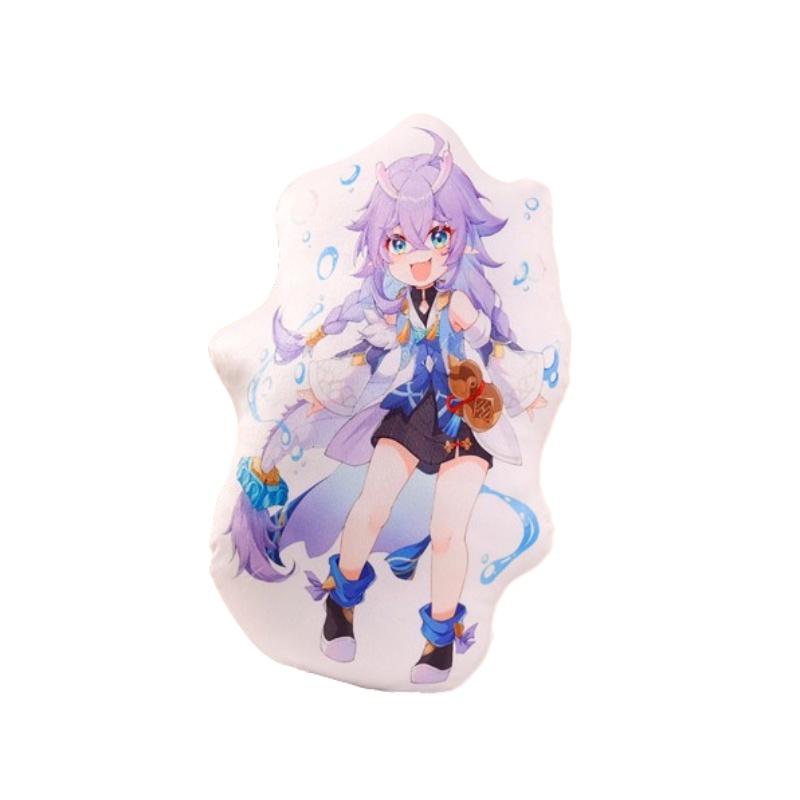 Honkai Star Rail Plush Dolls Throw Pillow Comfortable And Soft Fabric Perfect Gift For Game Fans