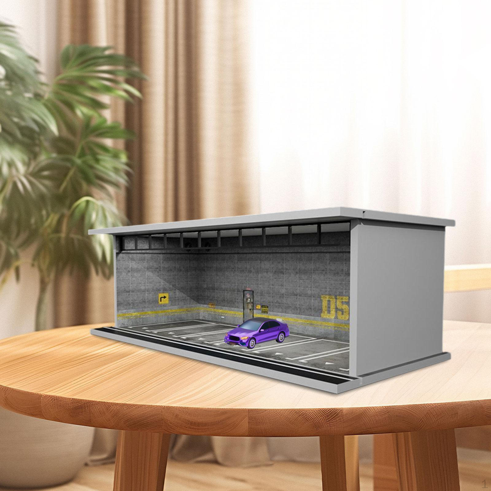 

1:64 Гараж Витрина Дисплей Литой Автомобиль, Коллекционная Витрина для Warehouse