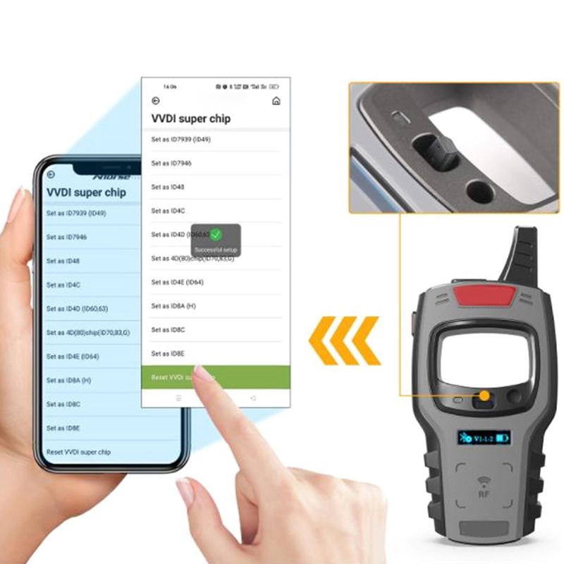 VVDI Chip Super Chip XT27A Transponderbrikke for VVDI Mini Key Tool for Super Chip For ID46/40/43/4D/8C/8A/T3/47