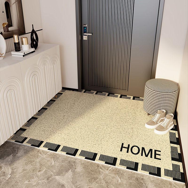 Eingangsfußmatte Fußmatte Haushaltseingang Seidenring Fußmatte Verschleißfest und Rutschfest Fußmatte