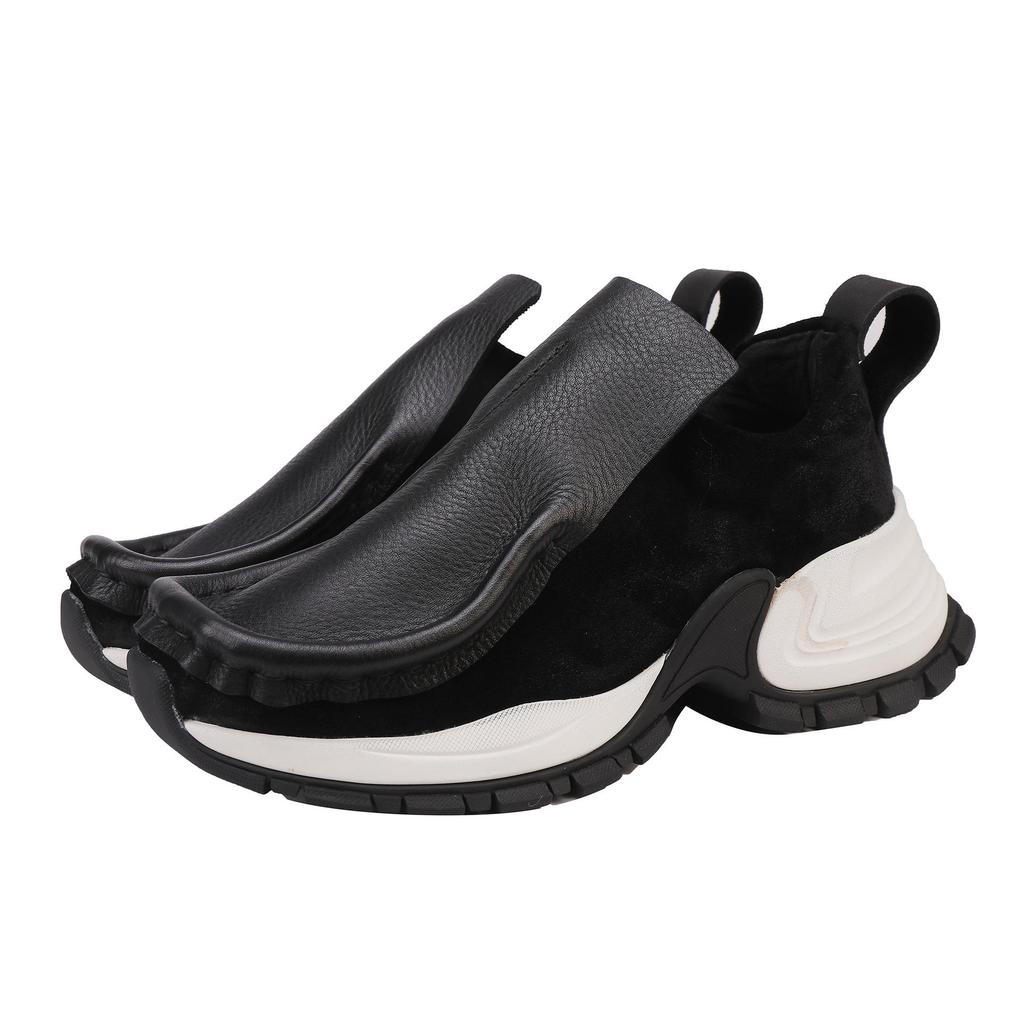 2025 Autumn Women's Luxury Slip-On Sneakers - Premium Cowhide Casual Shoes