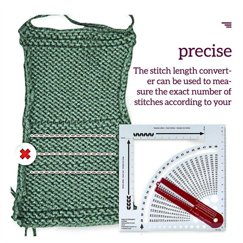 DIY Craft Weave Craft Knitting Calculator Apparel Sewing Supplies Stitch Calculator Knitting Calculator Sewing Guide Tool