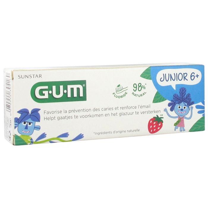 Toothpaste - Gum - Junior - 50ml - Fluoridated - Paraben-free