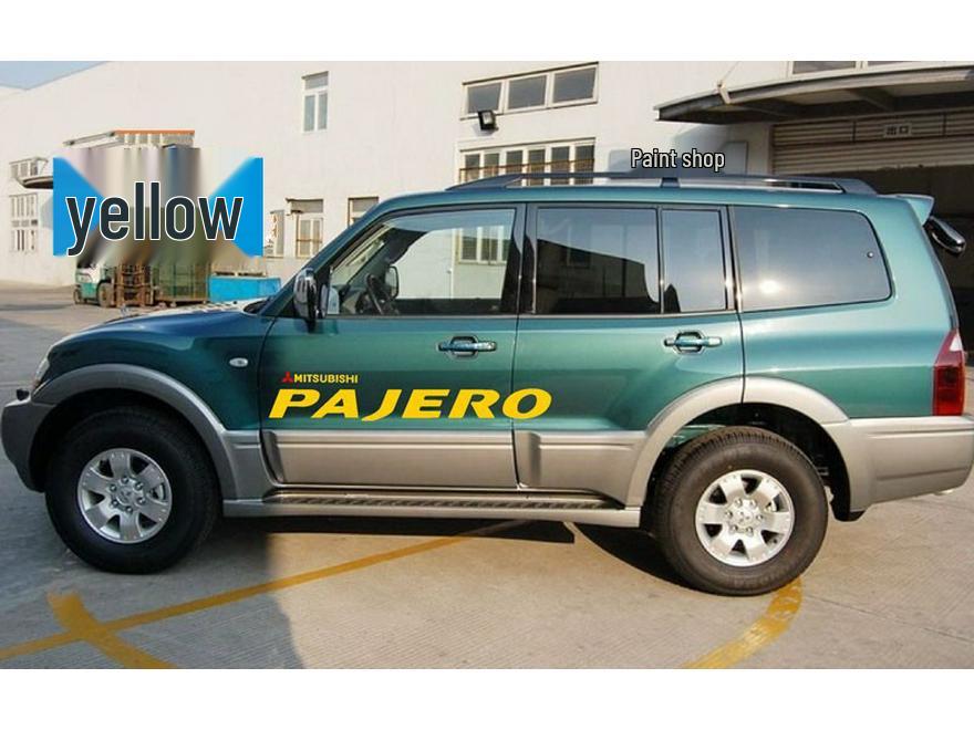 Mitsubishi Pajero V73/V93/V97 Samolepka na karoserii s rally pruhem