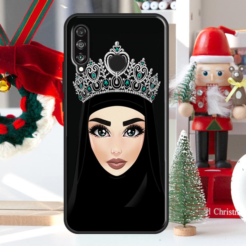Muslim Islamic Girls Arabic Hijab For Huawei Nova 7i 8i 11i 12i 12s Y73 Y70 Y90 Y60 Y72 Y61 Y91 9 10 SE P30 Pro P40 Lite Case