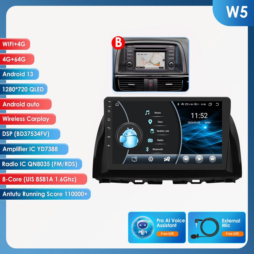 

Hizpo Для Mazda CX5 CX-5 CX 5 2012 - 2015 Автомобильный Радио Мультимедиа Видео Плеер Навигация Android 10 Нет 2din 2 Din Carplay 4G-LTE RDS Интеллектуальный DVR DAB W5 B 8Bore 4G 64G AI