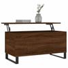 Vidaxl Coffee Table, Brown Oak, 90X44.5X45 Cm