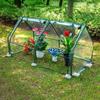 Portable Grow Tunnel Cover Portable Hot House Warm Room Shade Antifreeze Portable Greenhouses For Balcony Courtyard Garden