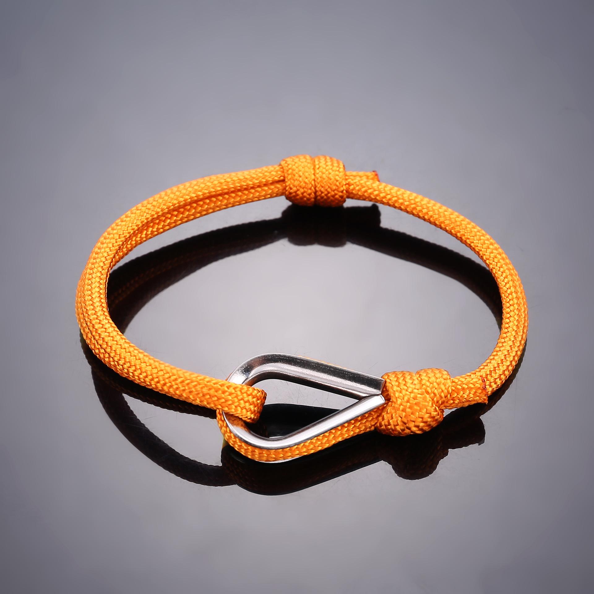 

Heart-Shaped & Circle Adjustable Friendship Bracelet - Simple Chicken Heart Design, Fashion Bangle for Couples