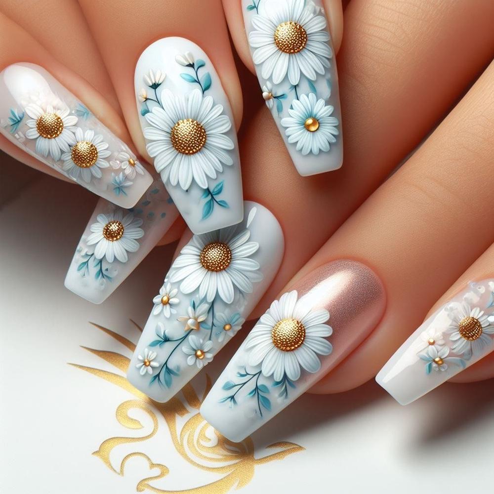 24 Pezzi Unghie Finte French Press Semplici Punte Unghie Design Striscia Amore Unghie Finte Quadrato Corte Donna Acrilico Copertura Completa Nail Art Unghia Finta