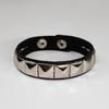 3Pcs Gothic Punk Bracelet Set Spike Rivet Leather Cuff Wristband Adjustable for Men Women Street Party Wear