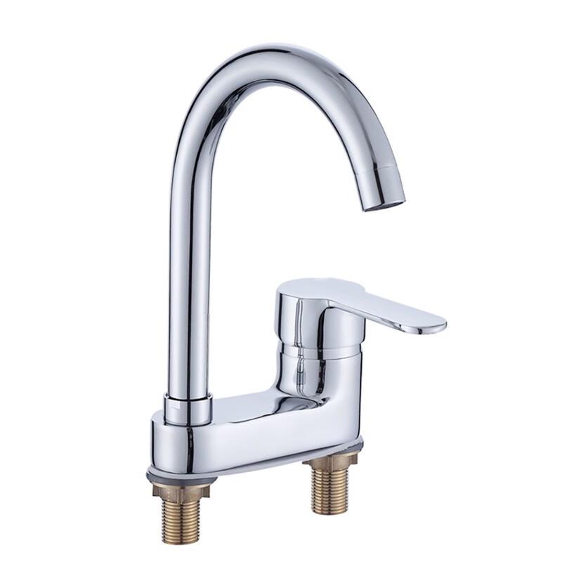 Alloy Single Handle Hot/Cold Basin Faucet