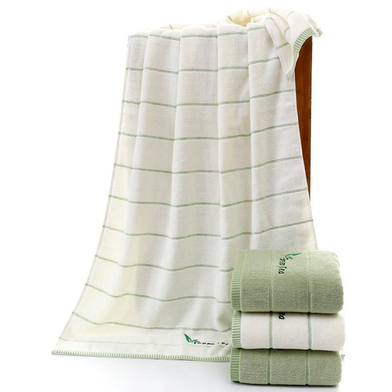 Embroidered Soft Bath Towels with Colourfastness