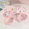 Carton My Melody Car Rearview Mirror Cover Cartoon Doll Cute Auto Interior Rearview Mirror Case Decor Accessories Women