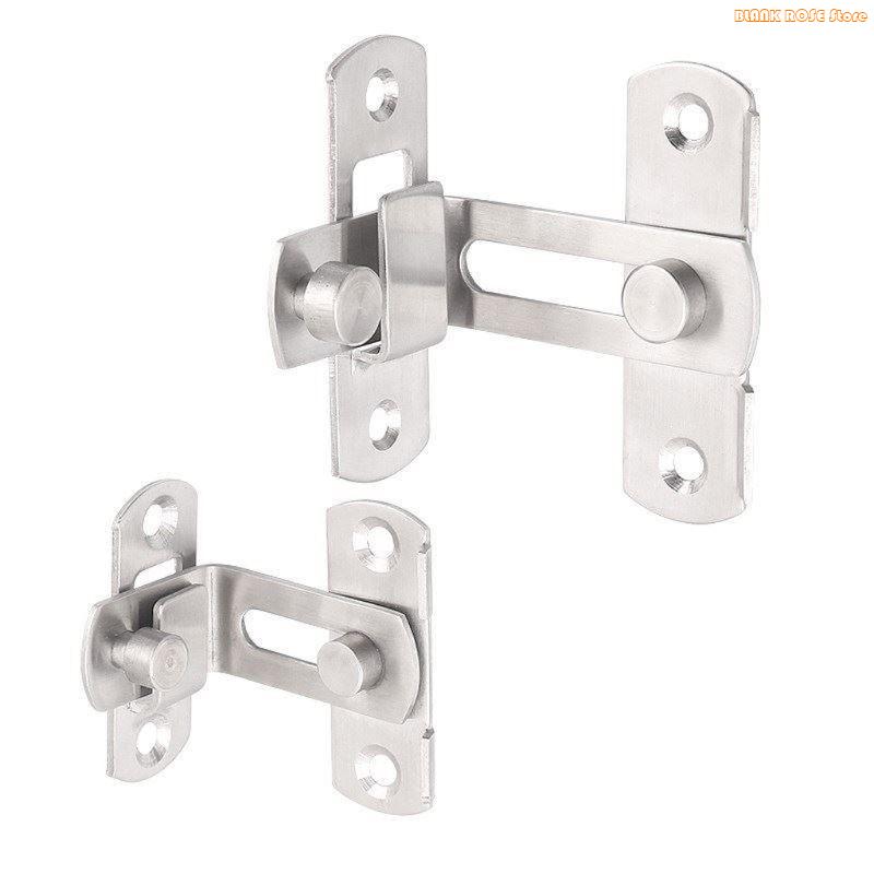 K1AE Stainless Steel Door Locking for Latch 90 Degree Door Buckle Bolt