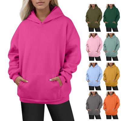 Damenmode Täglich Vielseitig Lässig Rundhals-Sweatshirts Langarm Farb-Oberteil Sweatshirts