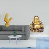 Chicken Figurine Feng Shui Decor Laughing Buddha Sculpture Statue Buddhist Tabletop
