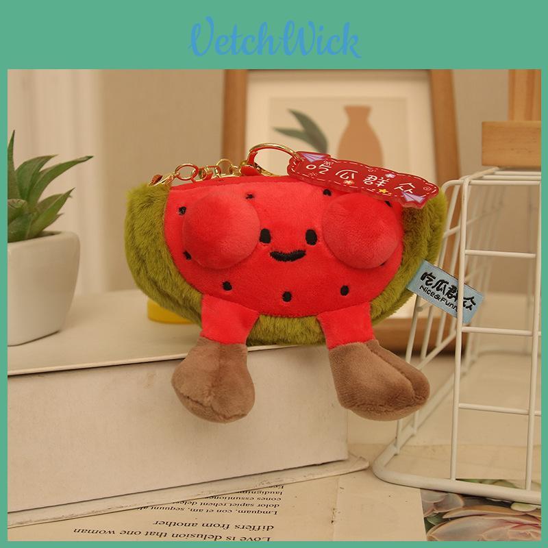 Watermelon Plush Doll With Scented Short Fiber For Kids And Collectors