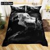 Wolf-Print Bettwäsche-Set Einzelbettgröße für Kinder Jungen Schlafzimmer Nebelbett Bettbezug-Set Deckenbezug Wildtiere Dekor 3 Teile