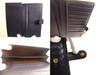 Authentic BOTTEGA VENETA Intrecciato Deep Navy Blue Leather Flap Long Wallet #a763  Refurbished