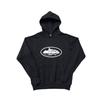 Corteiz Classic Ship Print Fleece Hoodie Casual Streetwear Men Women