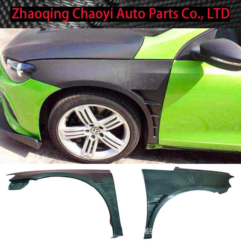 Volkswagen Scirocco R Carbon Fiber Fender Modification