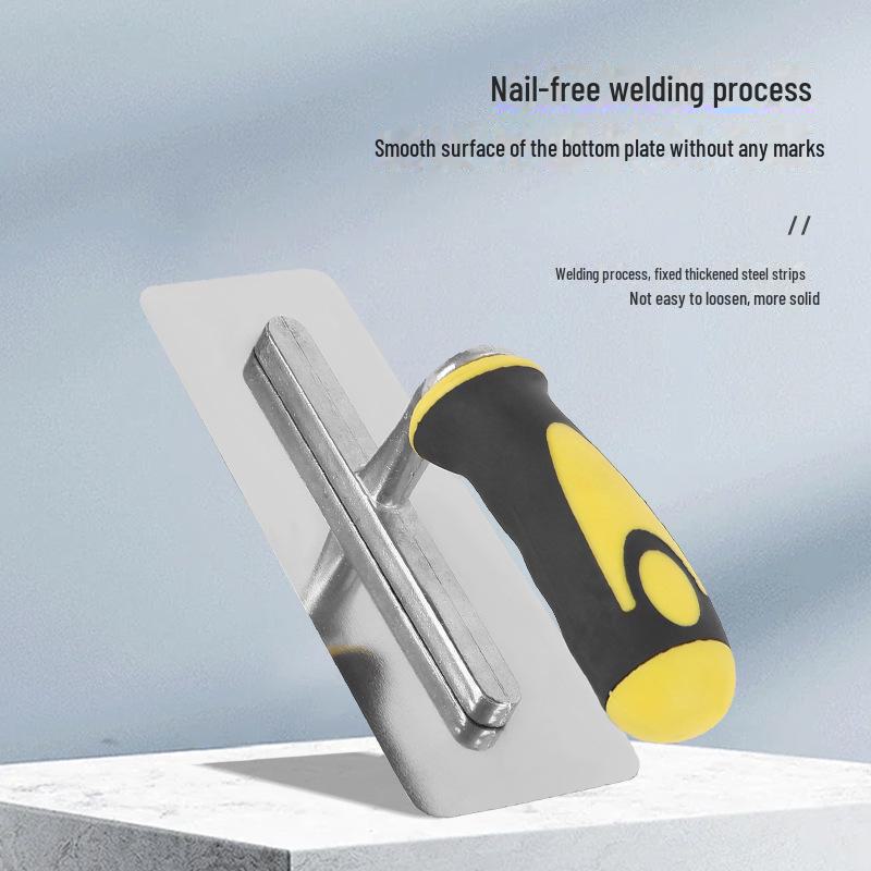 Plastic Handle Stainless Steel Plastering Knife for Diatom Mud