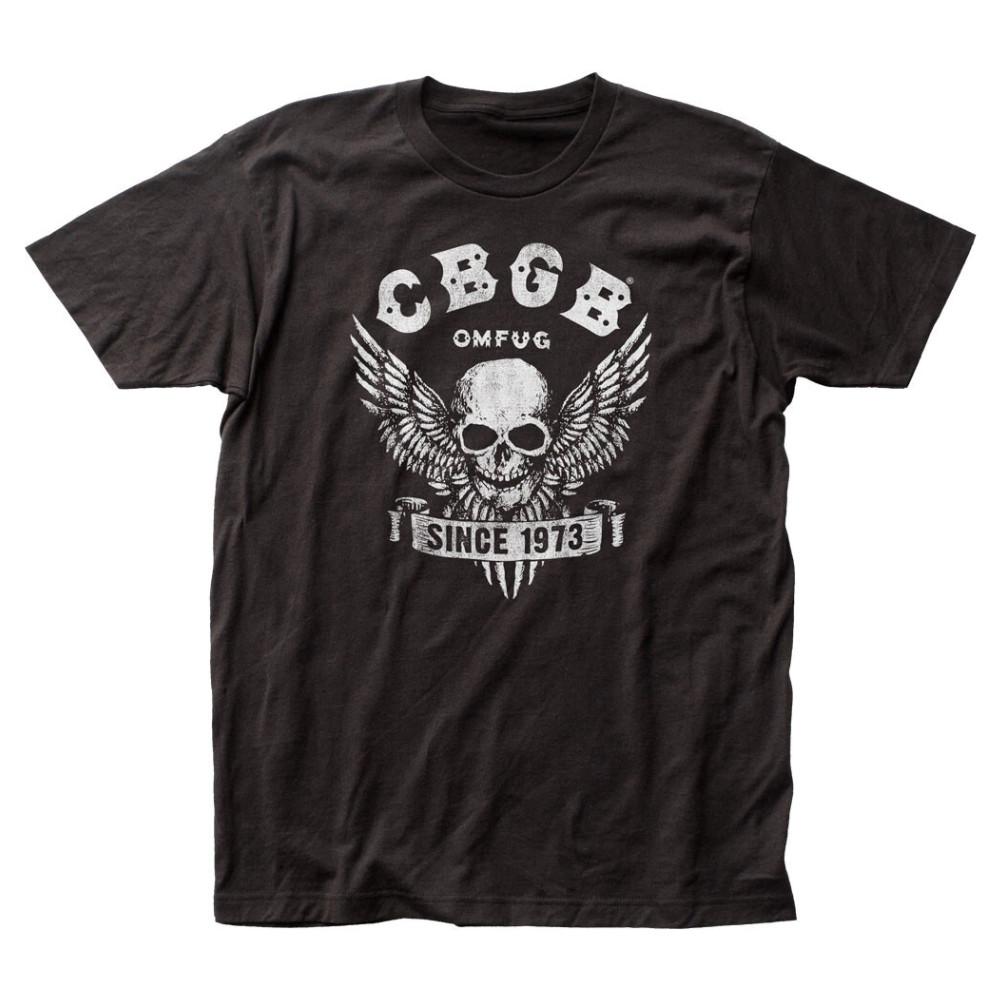 CBGB Desde 1973 Camiseta para Hombre Música Rock Clásico Punk Club Banda Camiseta Nueva Negra