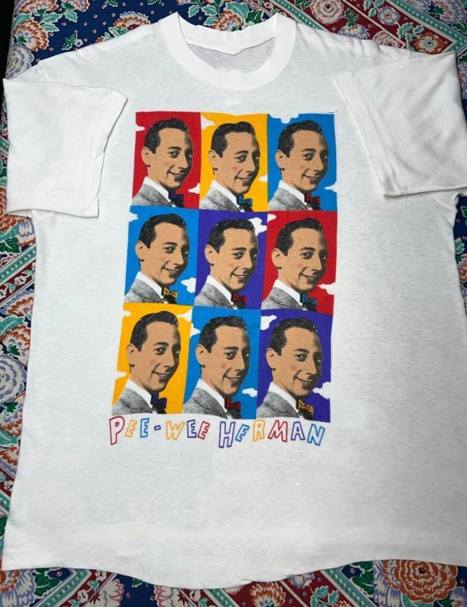 Pee Wee Herman Weißes Geschenk Unisex Shirt Erwachsenen T-Shirt S-5XL BL2.595
