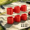 Tool Battery Holder with Screws Sturdy Organizer for DIY Enthusiasts