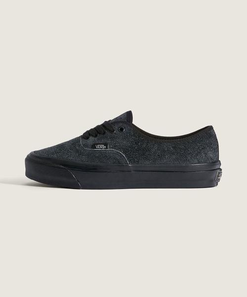 [Vans] Премиум Authentic 44 LX - (Длинная ворсистая замша) Черный VN000EBNBKA1 220