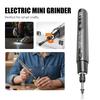 Wireless Digital Electric Mini Drill Adjustable Speed with LED Light Cordless Rotary Tool Handheld Digital Engraving Pen