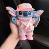 Stitch Plush Keychain Cartoon Character Pendant Cute Chef Doll Bag Charm Gift Kids