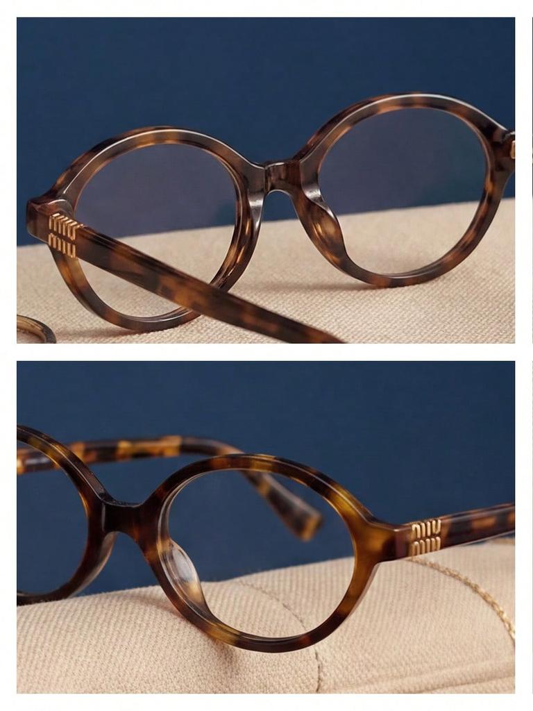 MIU MIU 0MU01XV Occhiali Ovali - Montatura Ottica Tartarugata
