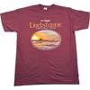 Lindis Farne T Shirt Large Men's Red Cotton Concert Ray Jacksons 2013 Newcastle Unisex T-Shirt
