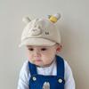 Cotton Baby Baseball Cap Soft Brim Sunshade Visors Cute Sun Hat  Outdoor