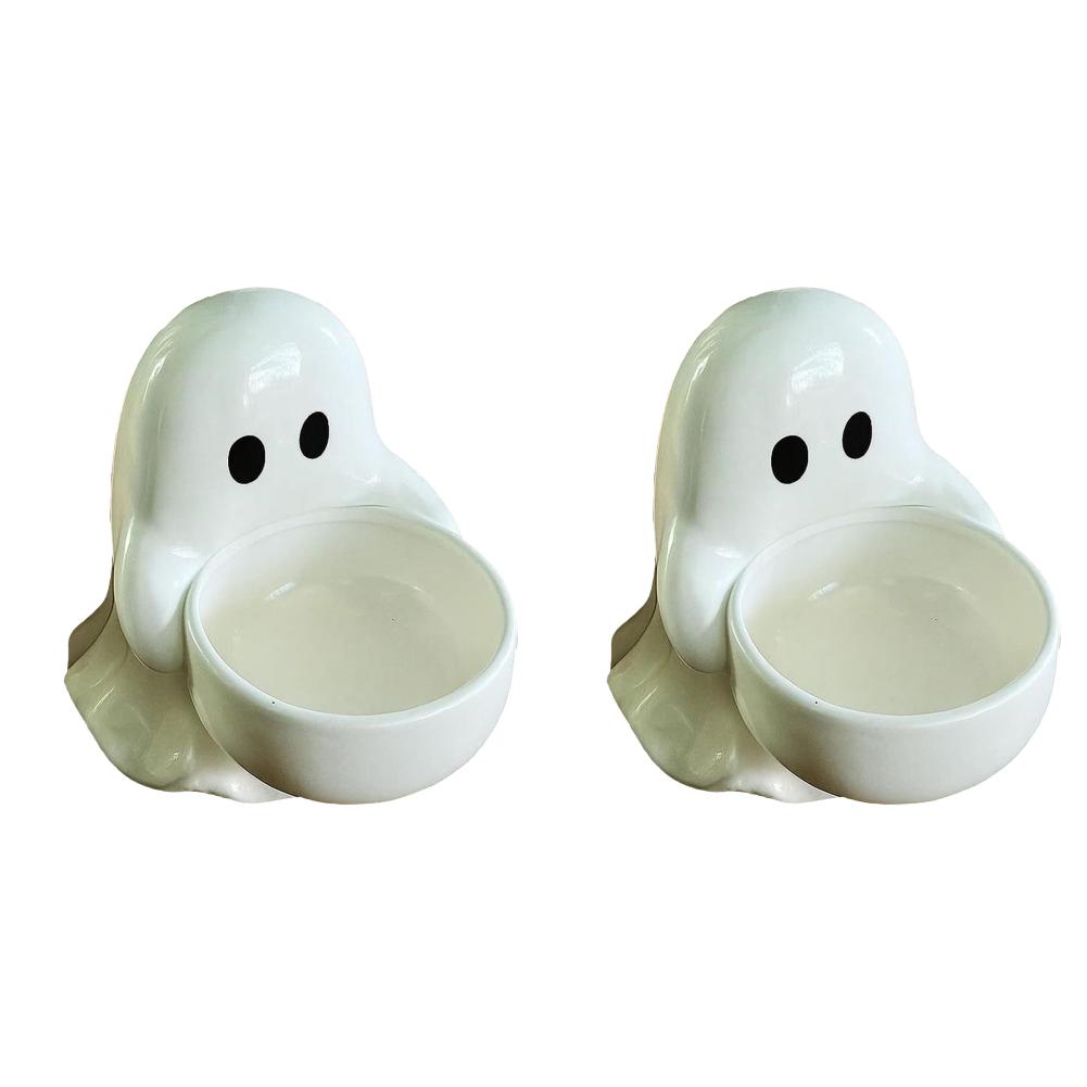 2026 Halloween Ghost Candle Holder Multi-Purpose Aromatherapy Candlestick Gothic Wear Resist Halloween Party Tabletop Ornament