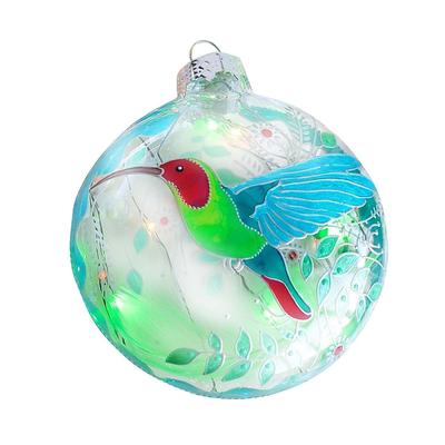 2022 X Mas Bird Christmas Tree Hanging Decoration Christmas Party Pendant Acrylic Planar Balls Gift