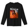 Fields Of Nephilim Rock Band T Shirt For Unisex And Unisex Gothic Style With Concert Print Vintage Washed Streetwear Homme Stylish