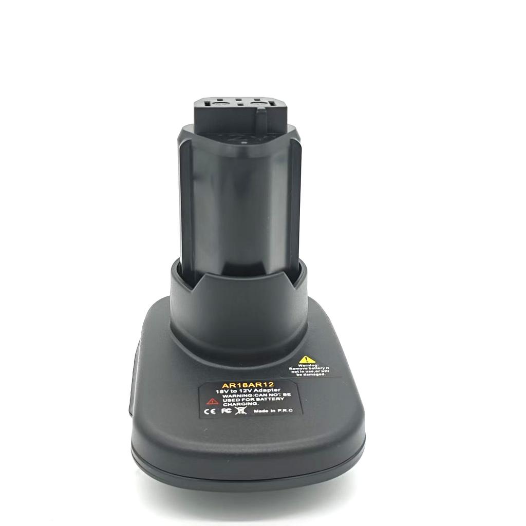 AR18AR12 Battery Adapter for Ridgid AEG 18V Li-ion Batteries Converting To for Ridgid 12V Li-ion Battery Cordless Power Tools